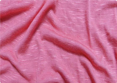 Tela viscosa do rosa/a branca da tela da mobília de estofamento para o Sportswear
