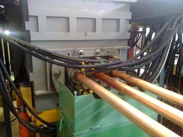 freqüência industrial do cano principal da fornalha de derretimento 180KW 750KG 0,75 para a carcaça de cobre