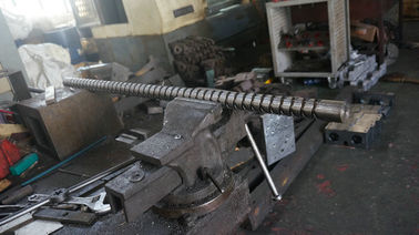 As peças fazendo à máquina de Rod da linha longa de cobre do OEM para o equipamento industrial, metal fizeram à máquina as peças