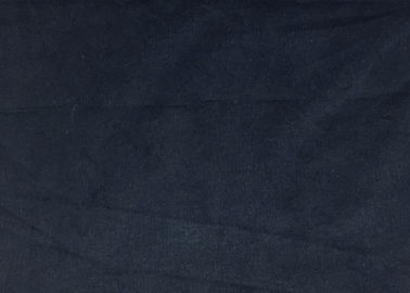 Tela de pouco peso do Spandex do algodão 2 da tela 98 do veludo de algodão do índigo/preto 28w