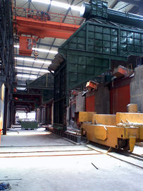 Fornalha de indução industrial da fusão do metal da sucata, 3T/500HZ