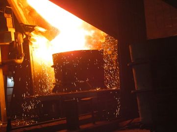 Fornalha de indução de derretimento elétrica do OEM, fornalhas do metal 100HZ