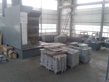 3 fases zincam a fornalha de derretimento para a fabricação da produção do bloco/lingote