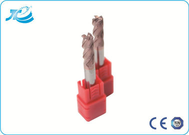 Micro moinho de extremidade do carboneto da grão, quatro moinho de extremidade de canto do raio 7mm da flauta