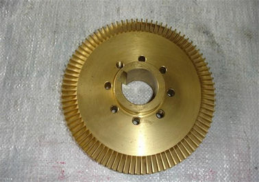 Impulsor de cobre de bronze da bomba do OEM, impulsor ASTM da roda da aleta da carcaça de areia, GB, RUÍDO, EN