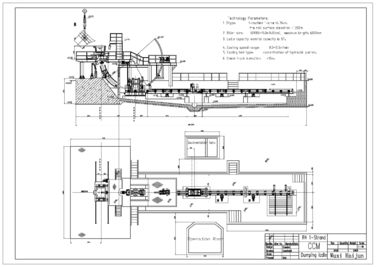 Máquina de carcaça contínua/maquinaria de aço, costa de R4M 1